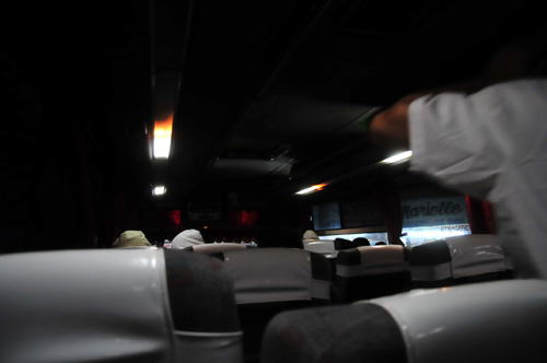 in bus from angheles to manila.jpg